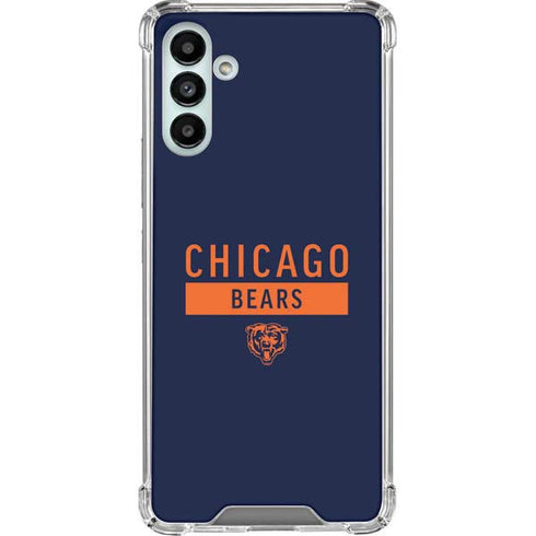 NFL Chicago Bears Blue Performance Series Galaxy A13 5G Clear Case