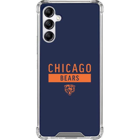 NFL Chicago Bears Blue Performance Series Galaxy A14 5G Clear Case