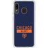 NFL Chicago Bears Blue Performance Series Galaxy A20 Clear Case