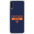 NFL Chicago Bears Blue Performance Series Galaxy A50 Clear Case