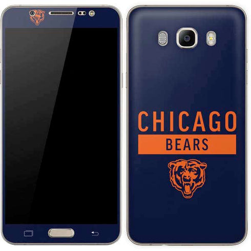 NFL Chicago Bears Blue Performance Series Galaxy J7 Skin