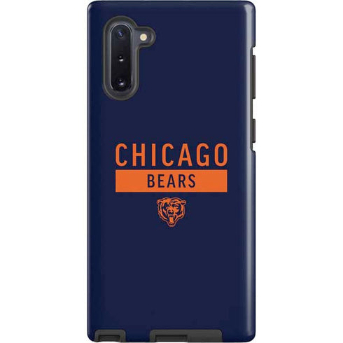 NFL Chicago Bears Blue Performance Series Galaxy Note 10 Pro Case