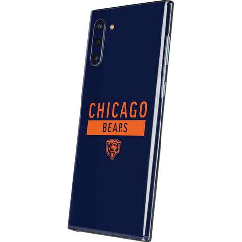 NFL Chicago Bears Blue Performance Series Galaxy Note 10 Skin