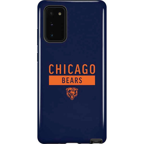 NFL Chicago Bears Blue Performance Series Galaxy Note20 5G Pro Case