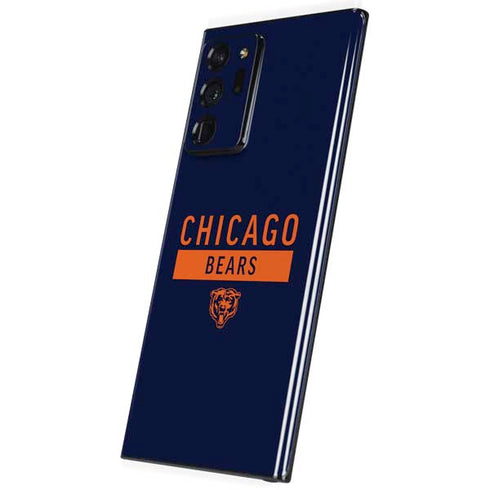 NFL Chicago Bears Blue Performance Series Galaxy Note20 Ultra 5G Skin