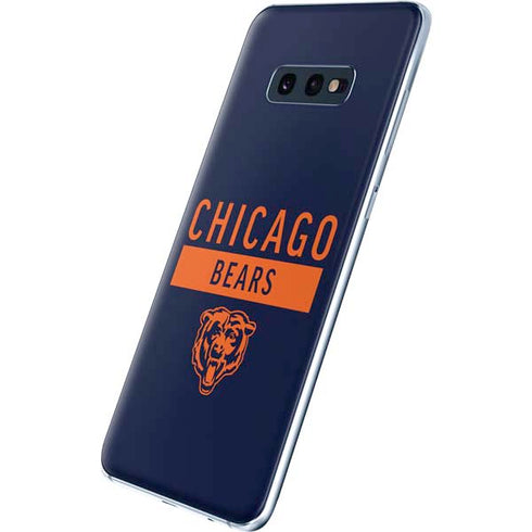 NFL Chicago Bears Blue Performance Series Galaxy S10e Skin