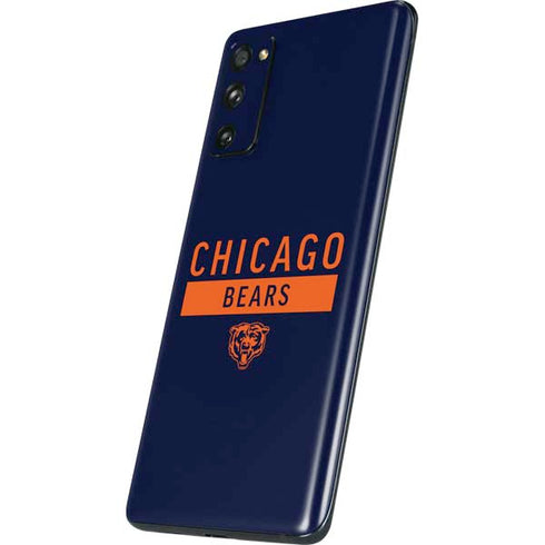 NFL Chicago Bears Blue Performance Series Galaxy S20 Fan Edition Skin