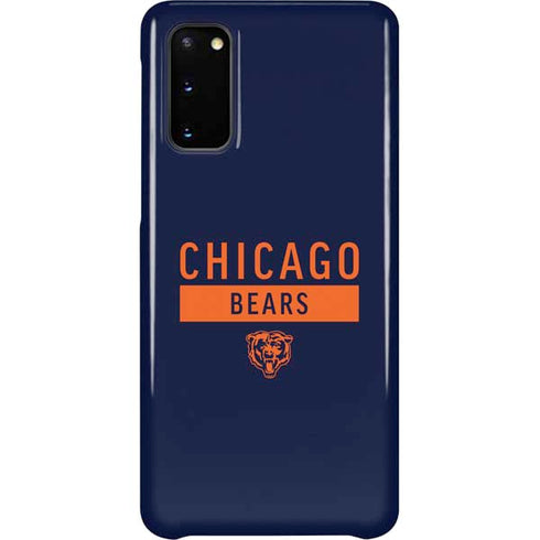 NFL Chicago Bears Blue Performance Series Galaxy S20 Lite Case