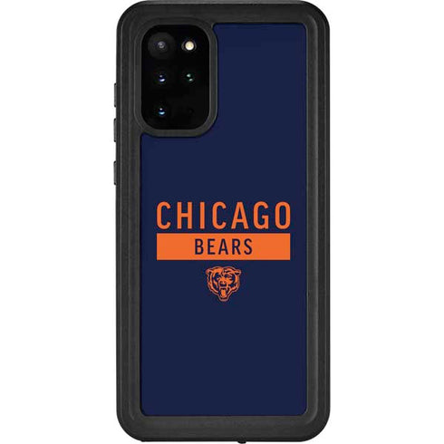 NFL Chicago Bears Blue Performance Series Galaxy S20 Plus Waterproof Case