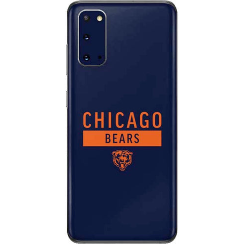 NFL Chicago Bears Blue Performance Series Galaxy S20 Skin