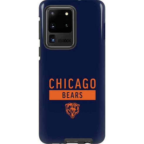 NFL Chicago Bears Blue Performance Series Galaxy S20 Ultra 5G Pro Case