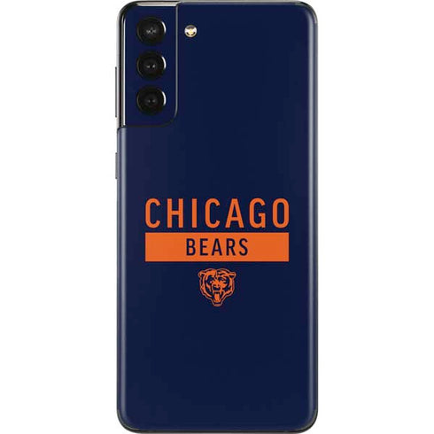 NFL Chicago Bears Blue Performance Series Galaxy S21 Plus 5G Skin