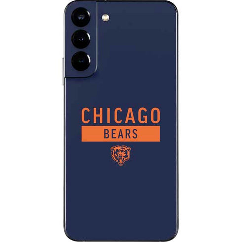 NFL Chicago Bears Blue Performance Series Galaxy S22 Plus Skin