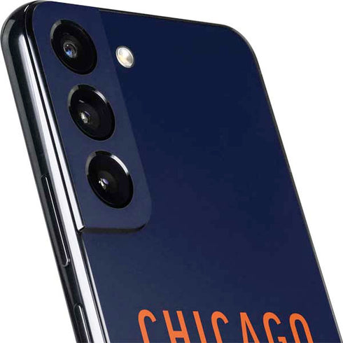 NFL Chicago Bears Blue Performance Series Galaxy S22 Plus Skin