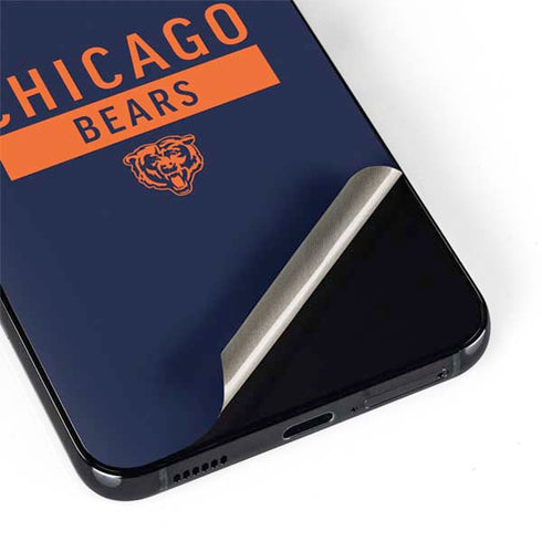 NFL Chicago Bears Blue Performance Series Galaxy S22 Plus Skin