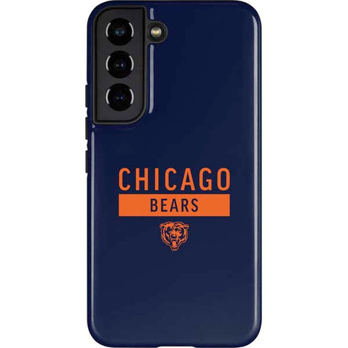 NFL Chicago Bears Blue Performance Series Galaxy S22 Pro Case