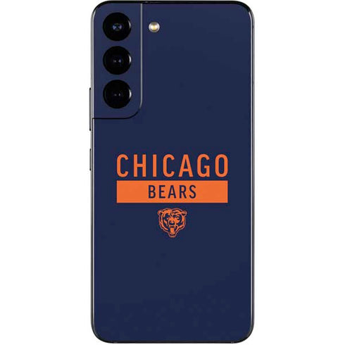 NFL Chicago Bears Blue Performance Series Galaxy S22 Skin
