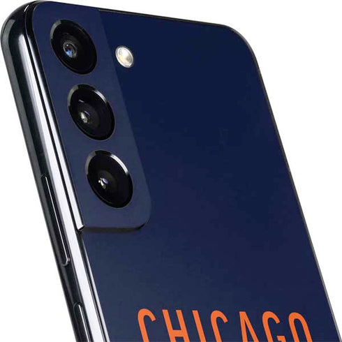 NFL Chicago Bears Blue Performance Series Galaxy S22 Skin