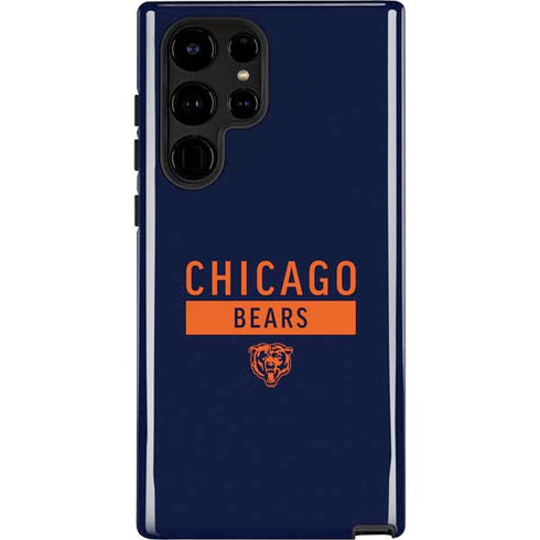 NFL Chicago Bears Blue Performance Series Galaxy S22 Ultra Pro Case
