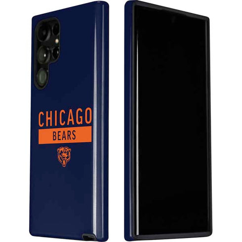 NFL Chicago Bears Blue Performance Series Galaxy S22 Ultra Pro Case