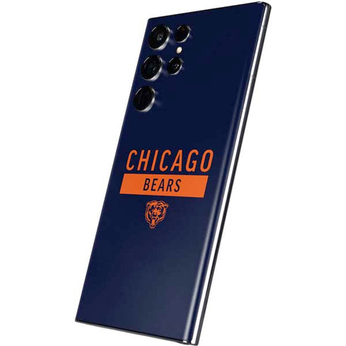 NFL Chicago Bears Blue Performance Series Galaxy S22 Ultra Skin