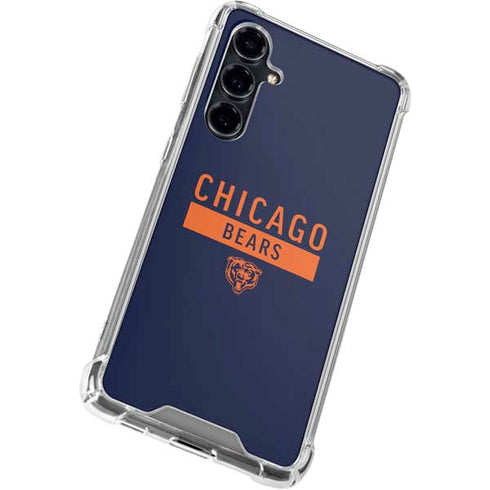 NFL Chicago Bears Blue Performance Series Galaxy S23 FE Clear Case
