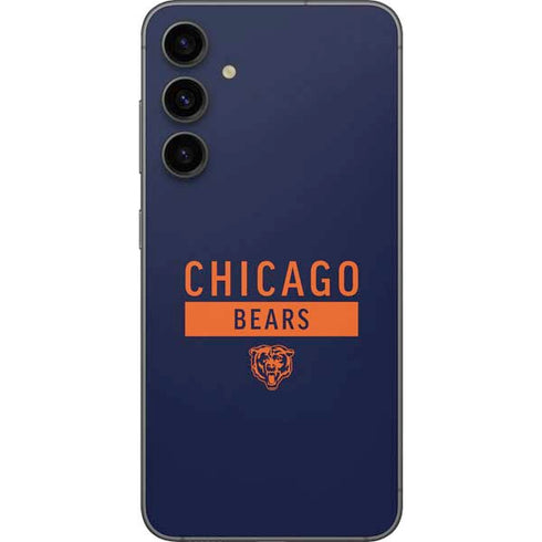 NFL Chicago Bears Blue Performance Series Galaxy S23 FE Skin