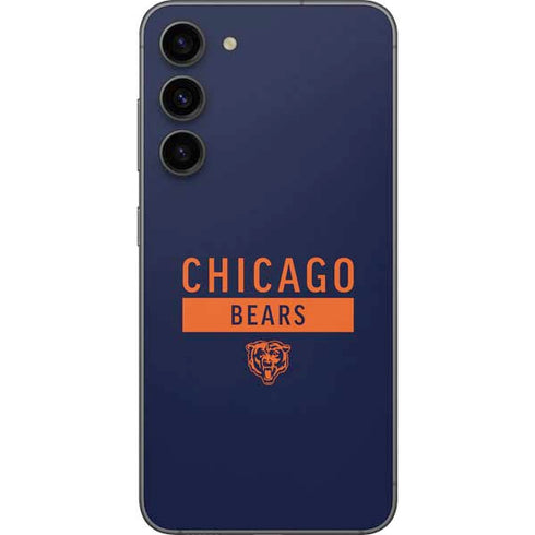 NFL Chicago Bears Blue Performance Series Galaxy S23 Plus Skin