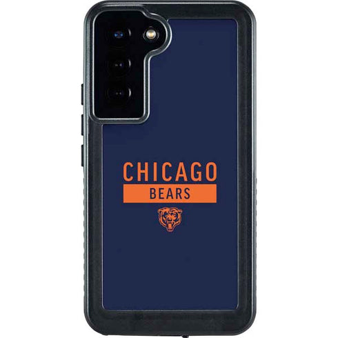 NFL Chicago Bears Blue Performance Series Galaxy S23 Plus Waterproof Case