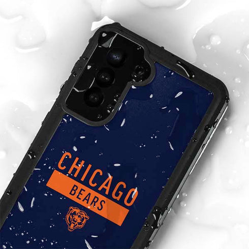 NFL Chicago Bears Blue Performance Series Galaxy S23 Plus Waterproof Case