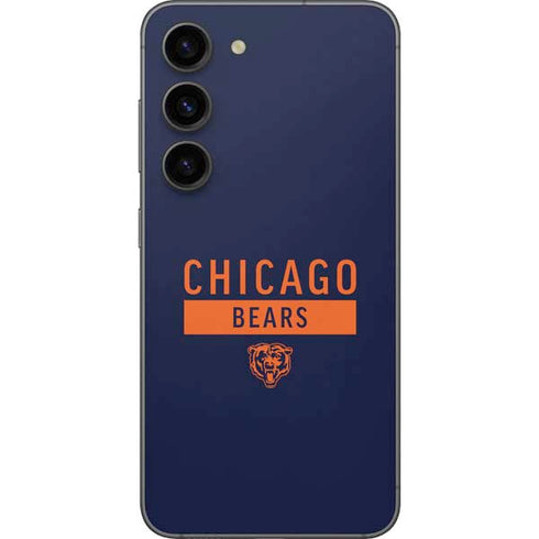 NFL Chicago Bears Blue Performance Series Galaxy S23 Skin