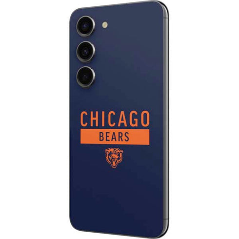 NFL Chicago Bears Blue Performance Series Galaxy S23 Skin