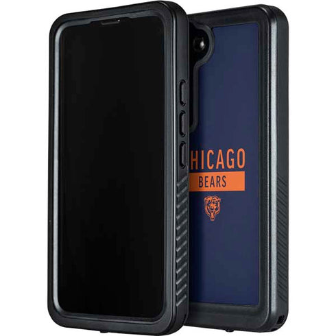NFL Chicago Bears Blue Performance Series Galaxy S23 Waterproof Case