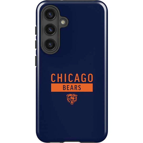 NFL Chicago Bears Blue Performance Series Galaxy S24 Impact Case