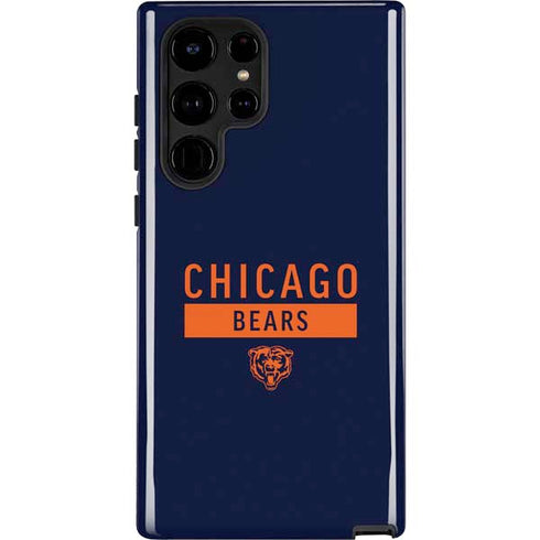 NFL Chicago Bears Blue Performance Series Galaxy S24 Ultra Impact Case