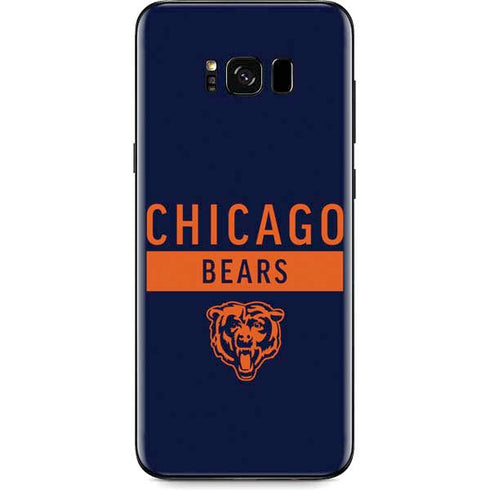 NFL Chicago Bears Blue Performance Series Galaxy S8 Skin