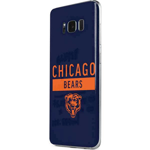 NFL Chicago Bears Blue Performance Series Galaxy S8 Skin