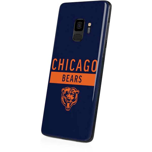 NFL Chicago Bears Blue Performance Series Galaxy S9 Skin