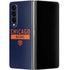 NFL Chicago Bears Blue Performance Series Galaxy Z Fold4 5G Skin