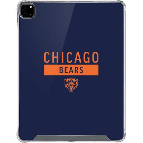 NFL Chicago Bears Blue Performance Series iPad Pro 12.9in (2020) Clear Case