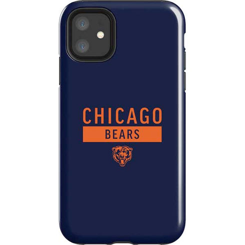 NFL Chicago Bears Blue Performance Series iPhone 11 Impact Case