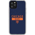 NFL Chicago Bears Blue Performance Series iPhone 11 Pro Clear Case