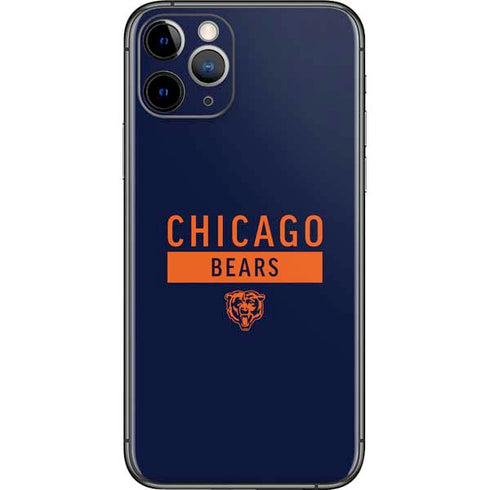 NFL Chicago Bears Blue Performance Series iPhone 11 Pro Skin