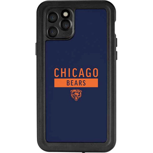 NFL Chicago Bears Blue Performance Series iPhone 11 Pro Waterproof Case