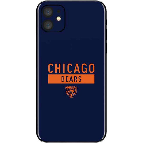 NFL Chicago Bears Blue Performance Series iPhone 11 Skin