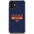 NFL Chicago Bears Blue Performance Series iPhone 12 Mini Clear Case