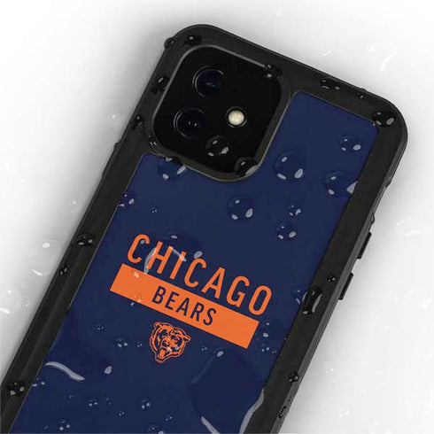 NFL Chicago Bears Blue Performance Series iPhone 12 Mini Waterproof Case