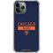 NFL Chicago Bears Blue Performance Series iPhone 12 Pro Clear Case
