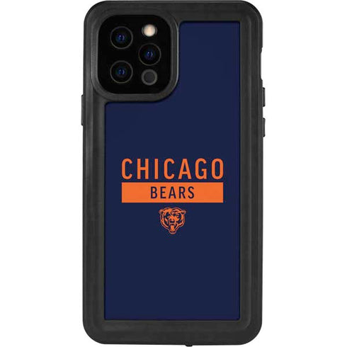 NFL Chicago Bears Blue Performance Series iPhone 12 Pro Waterproof Case