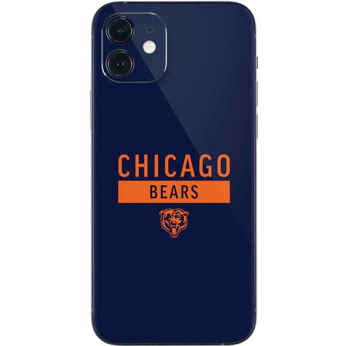 NFL Chicago Bears Blue Performance Series iPhone 12 Skin